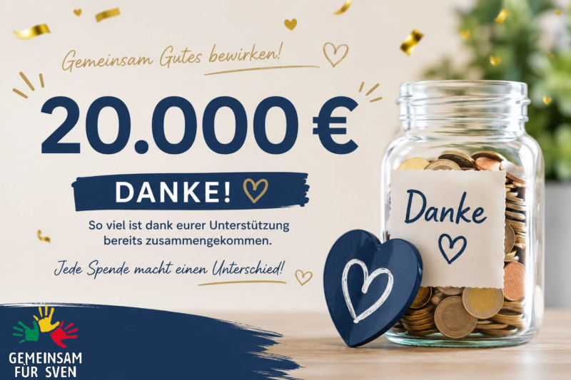 20.000 €-Marke geknackt!
